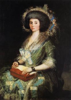 弗朗西斯科 德 戈雅 Portrait of the Wife of Juan Agustin Cean Bermudez 弗朗西斯科 德 戈雅 Portrait of the Wife of Juan Agustin Cean Bermudez